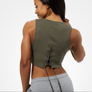 Better bodies laced back tank